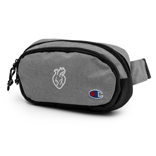 Heart Embroidered Champion Fanny Pack