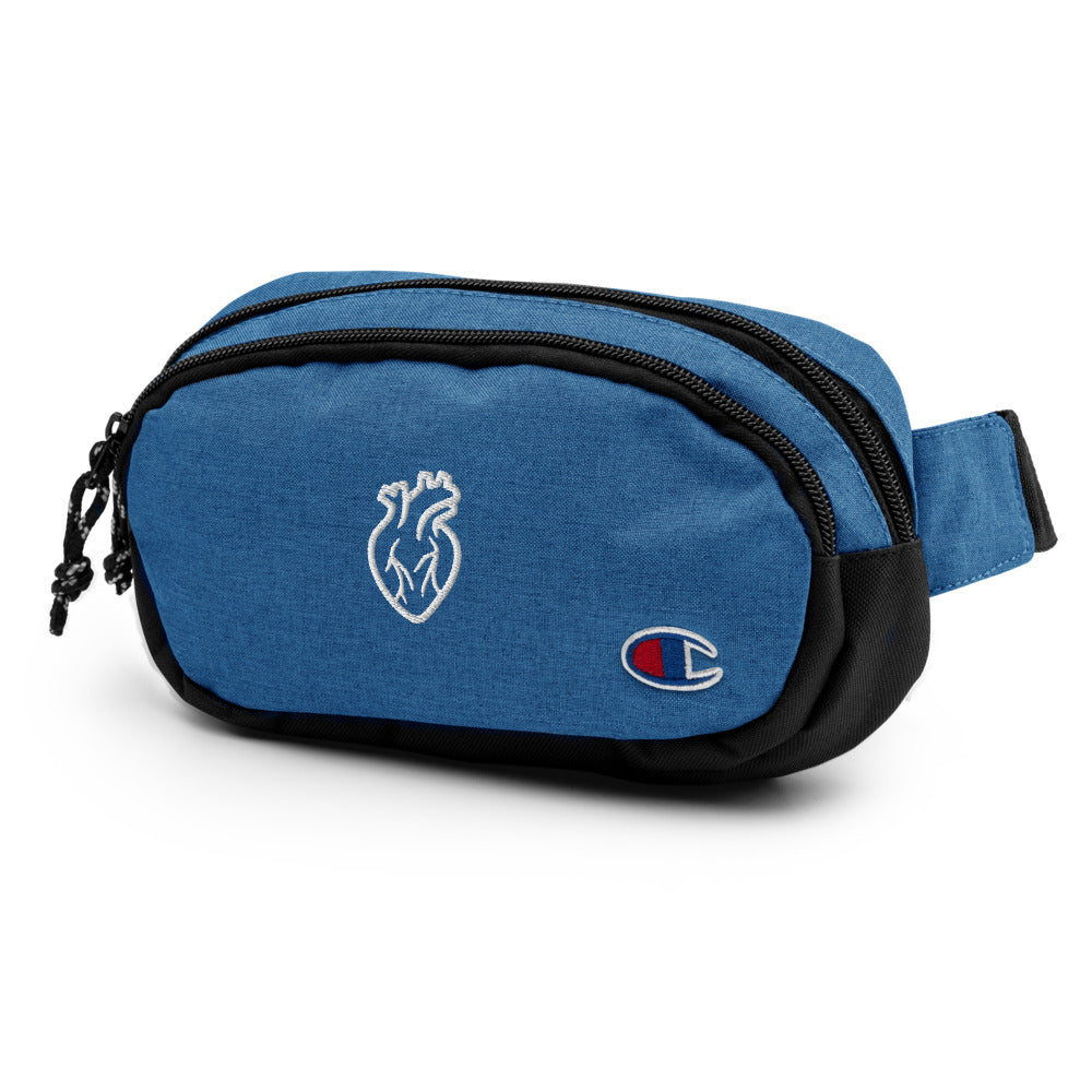 Heart Embroidered Champion Fanny Pack